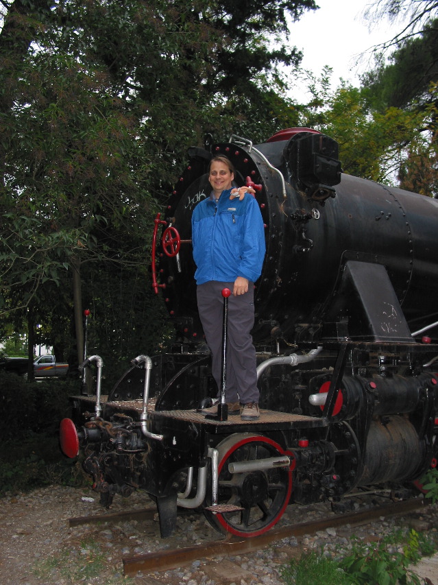 In a park in Tripolis, Greece